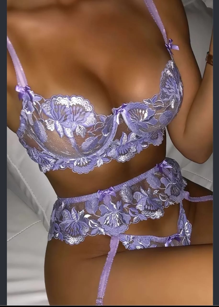 lilosy sexy leaf mesh lingerie