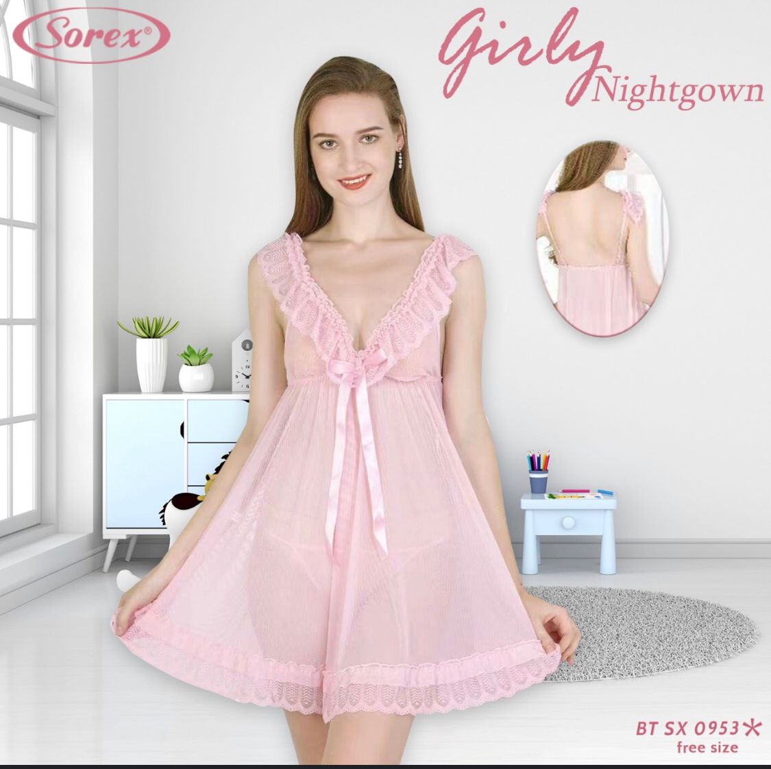 SEXY LACE NIGHTWEAR (D)