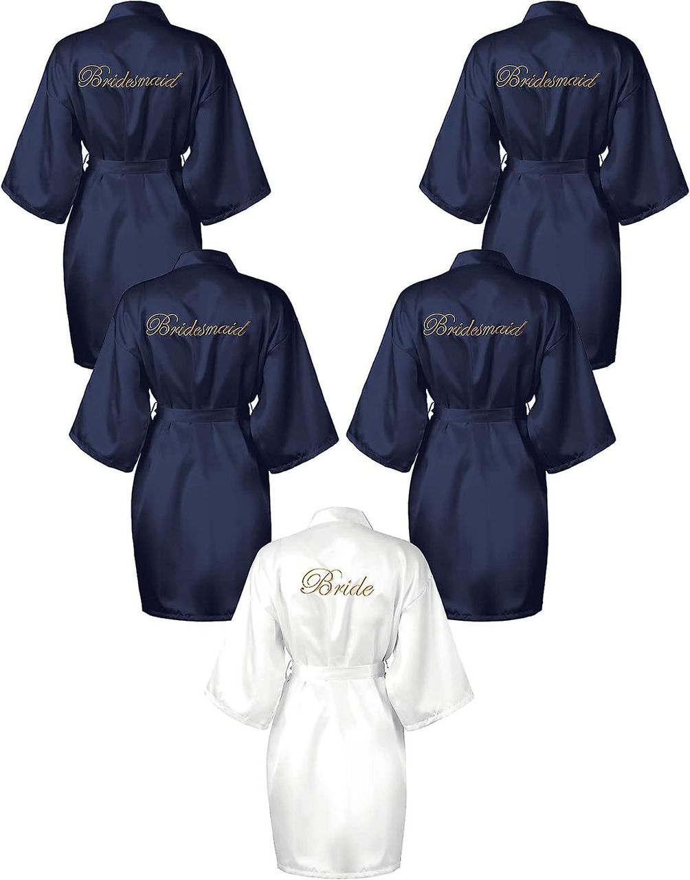 CUSTOMIZED BRIDAL ROBES WITH INNER