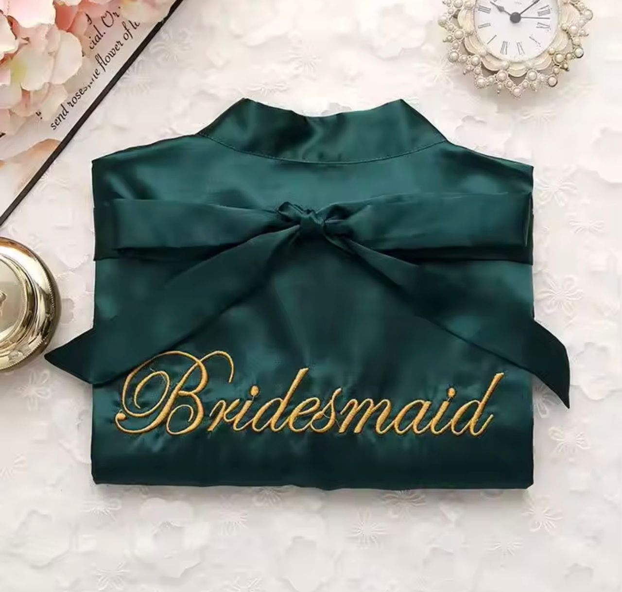 CUSTOMIZED BRIDAL ROBES WITH INNER