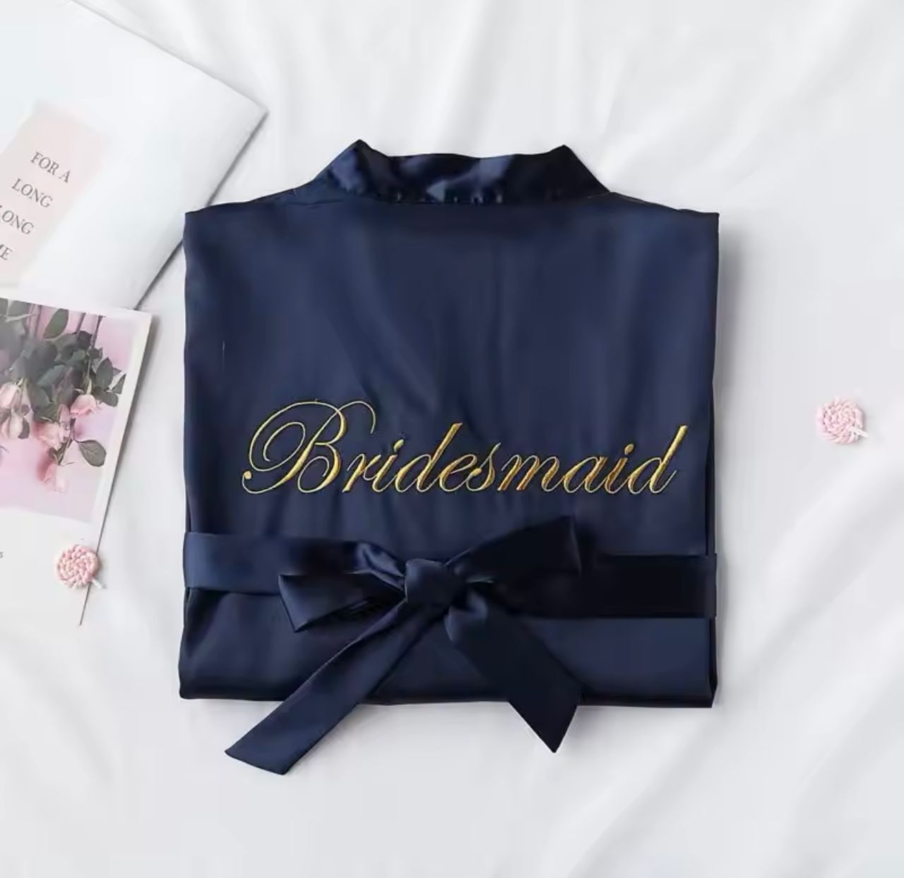 CUSTOMIZED BRIDAL ROBES WITH INNER