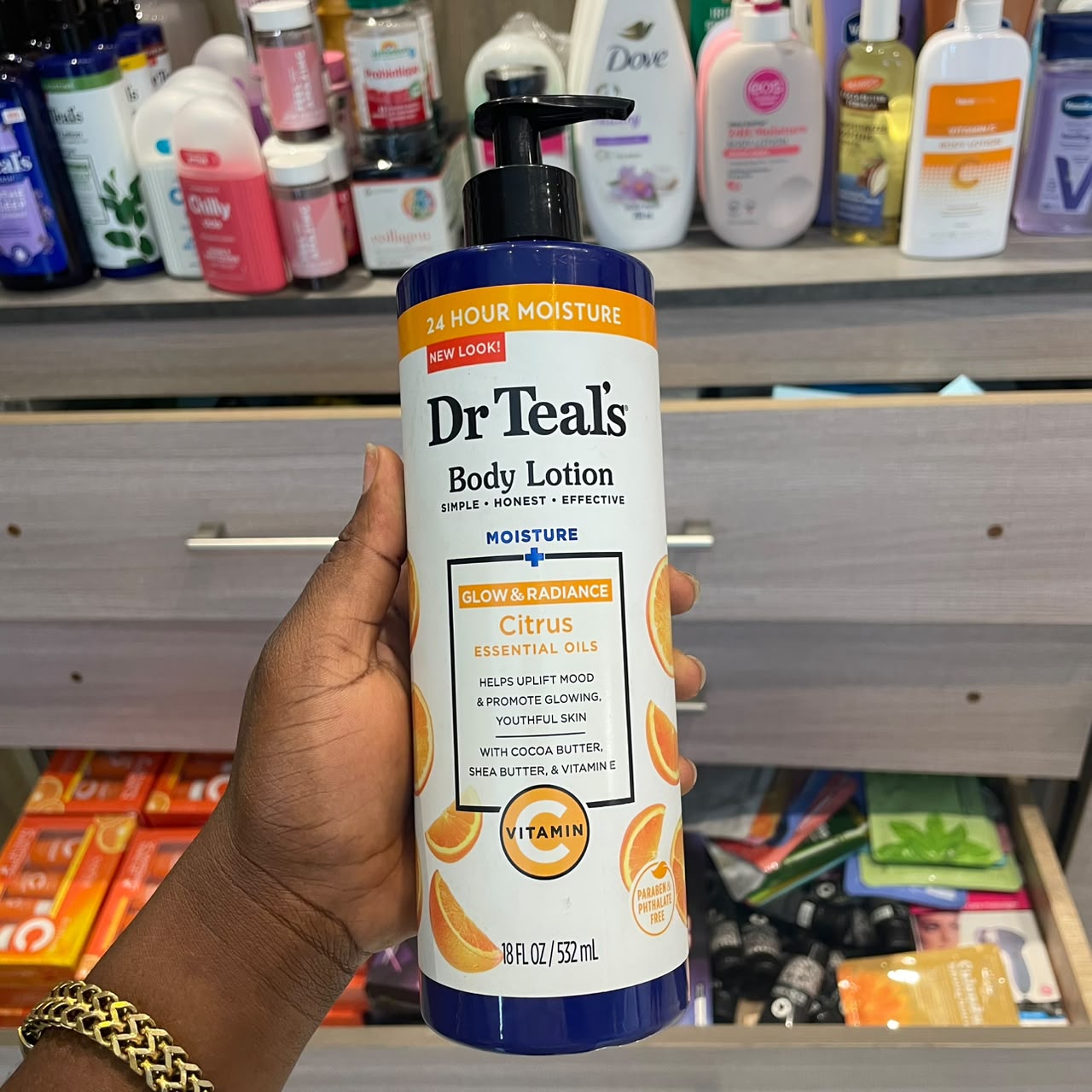 Dr teals glow and radiance vitamin c body lotion