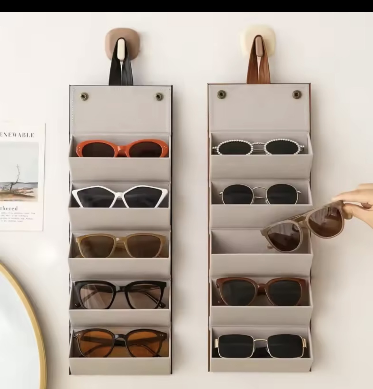 Sunglasses/glasses Organizer Box