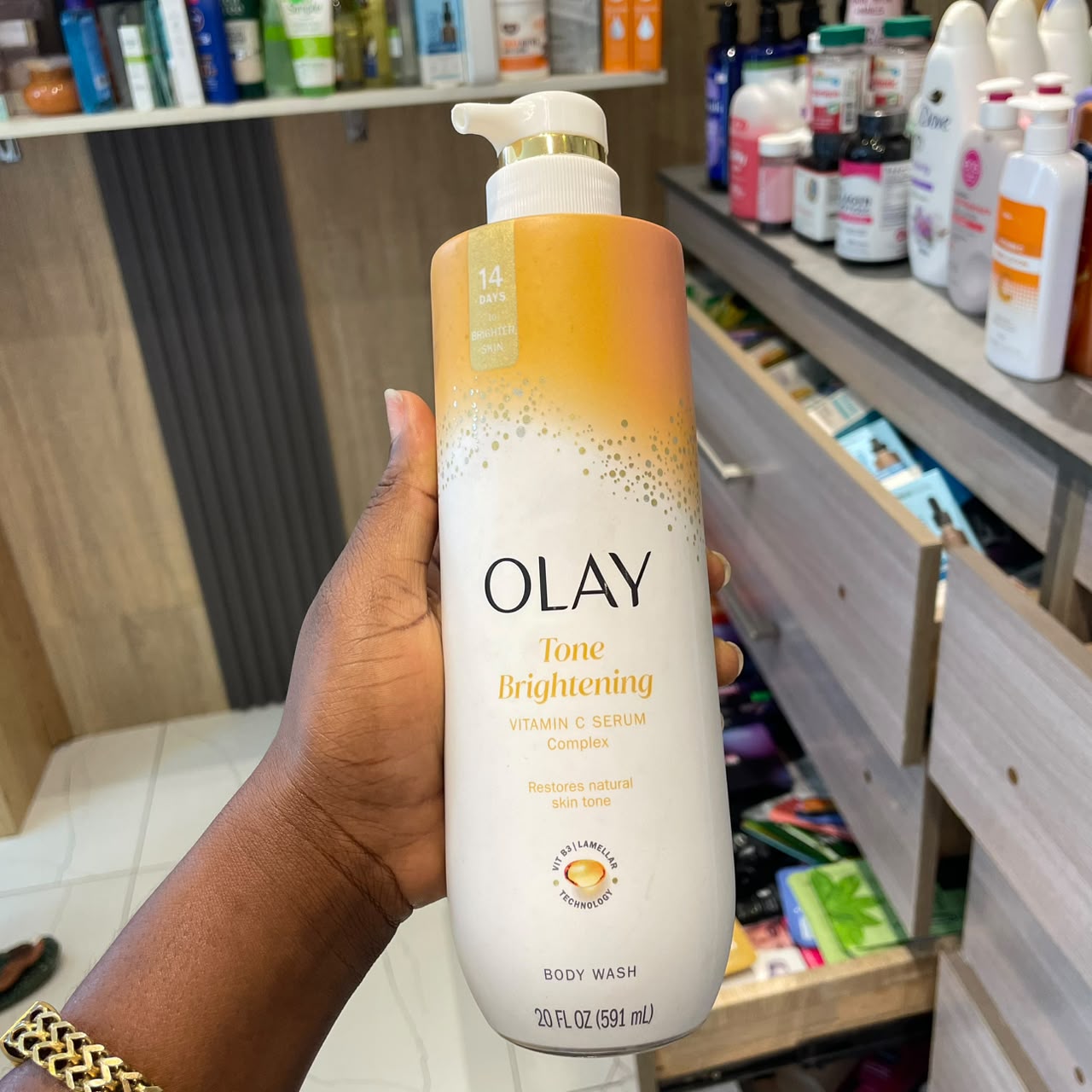 Olay Tone Brightening body wash