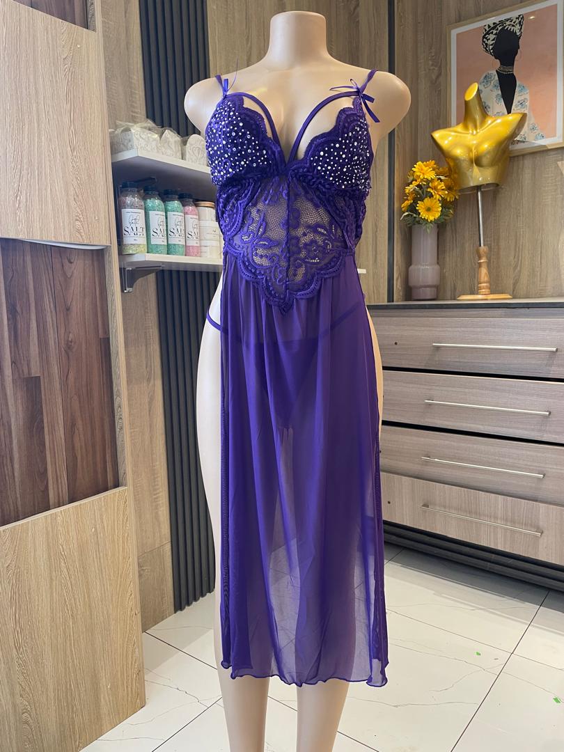 lace nightwear (9092-2)