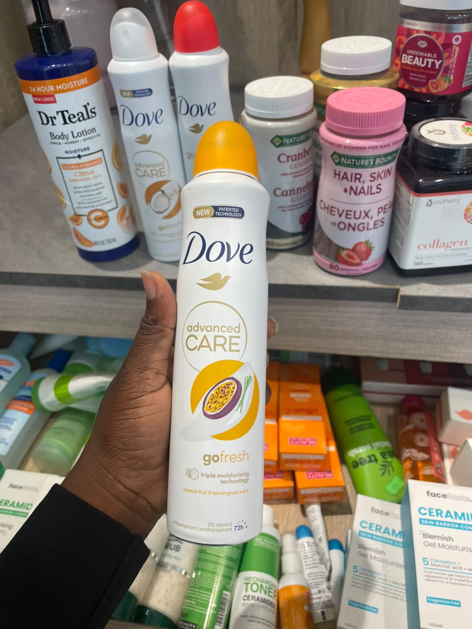 Dove Deodorant spray