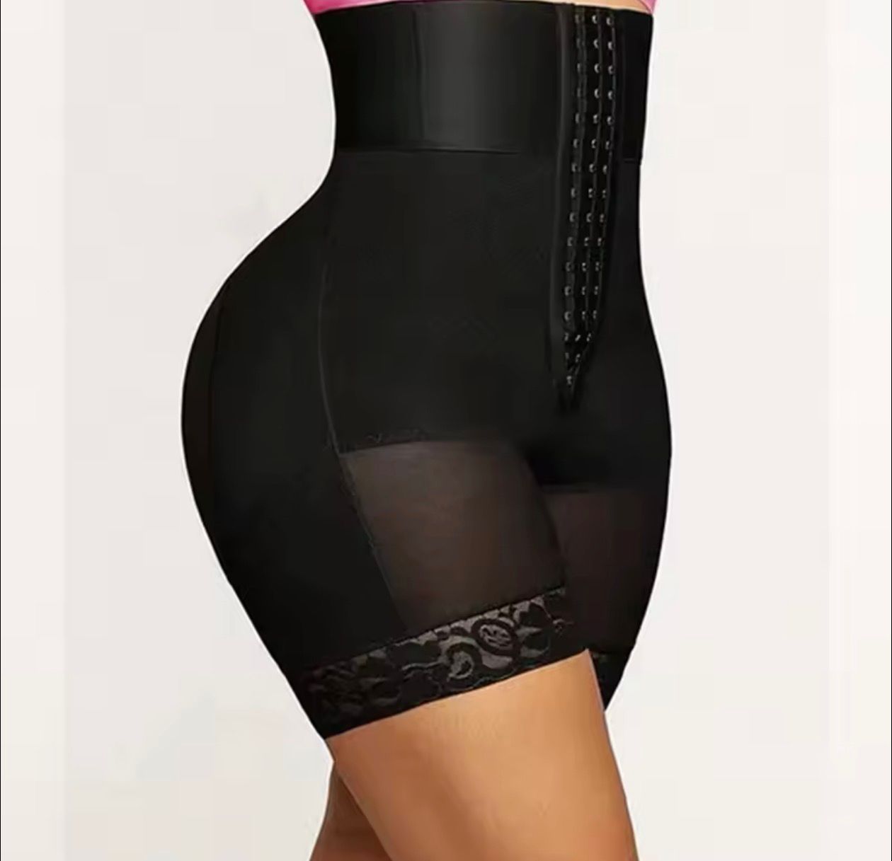 Underwear corset with hooks