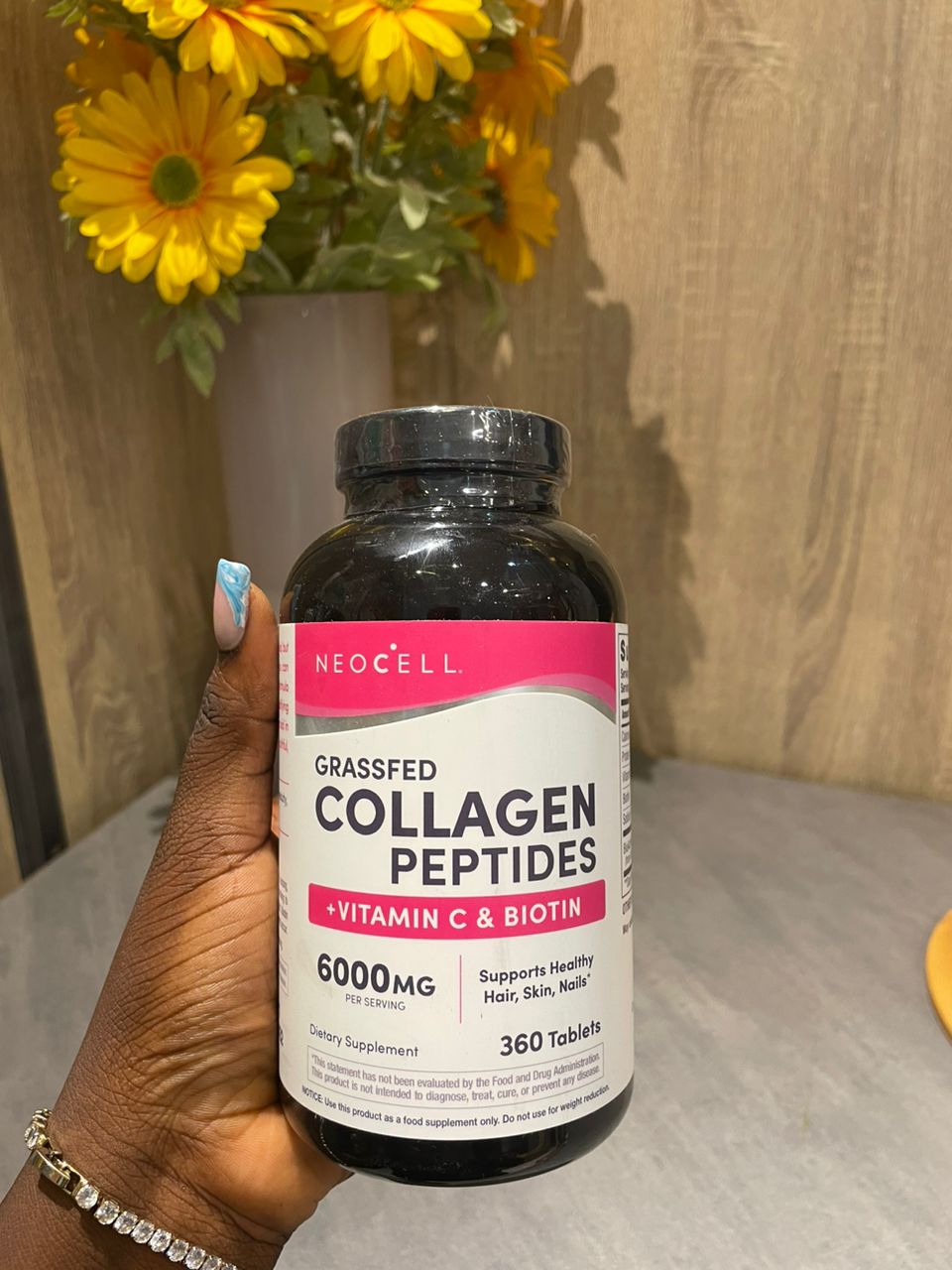 grassfed collagen peptides-(360)tablets