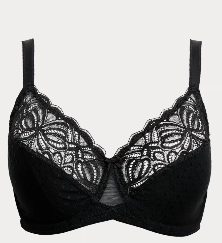 Amelia Lace Wired Minimiser Bra