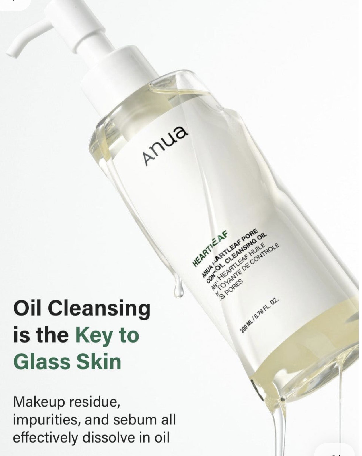 Anua Pore Control Cleansing Oil