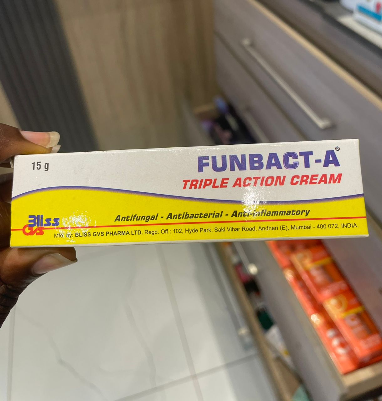 Funbact-A Triple Action Cream