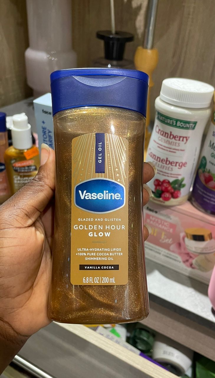 vaseline cocoa gel oil